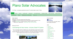 Desktop Screenshot of planosolar.org